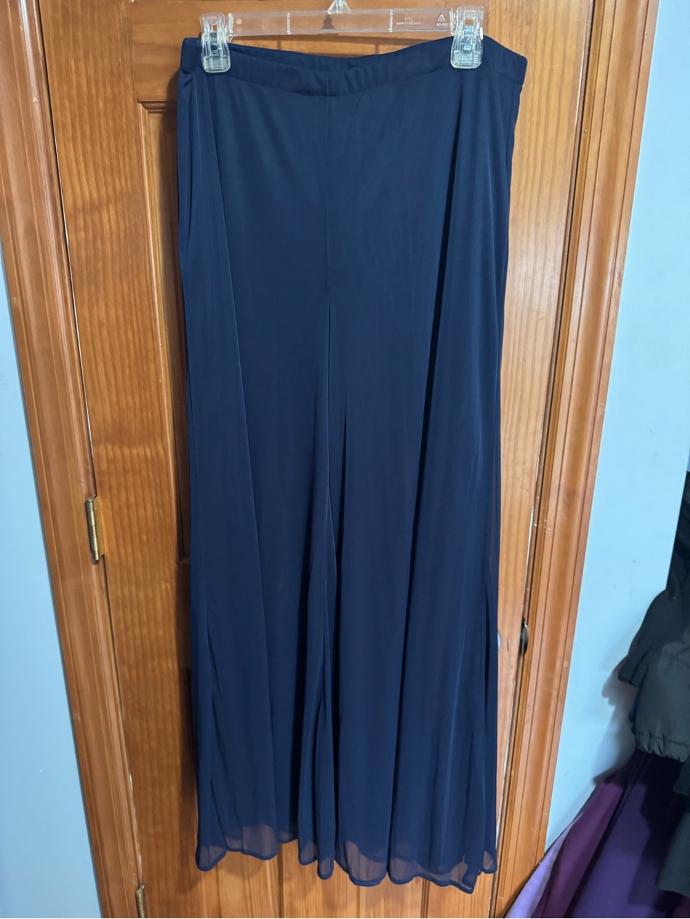 NorthStyle Wide-Leg Navy Palazzo Pants - Picture 5 of 7